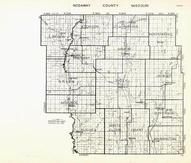 Nodaway County, Lincoln, Atchison, Hopkins, Independence, Union, Green, Polk, Jackson, Hughes, White Cloud, Missouri State Atlas 1940c